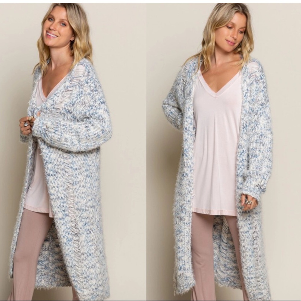 Multicolored Cozy Cardi - Picture 13 of 13